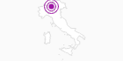 Accommodation Hotel Des Alpes in Bergamo: Position on map