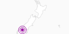 Accommodation Remarkables Lodge in Central Otago: Position on map