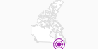 Unterkunft Au Saut du Lit in Québec City: Position auf der Karte