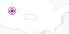 Unterkunft Laketown Lodge and Cabin Rental in West-Kansas: Position auf der Karte