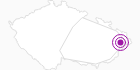 Unterkunft Chalupa U Zvonka Tschechische Karpaten: Position auf der Karte