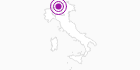 Accommodation Kennedy in Sondrio: Position on map