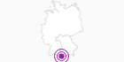 Accommodation Frank´s Ferienchalet in the Allgäu: Position on map