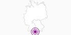 Unterkunft Ferienwohnung Gerlach im Allgäu: Position auf der Karte