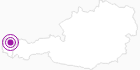 Unterkunft s'Amagmach im Bregenzerwald: Position auf der Karte