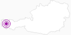 Unterkunft Pension Alpenflora am Arlberg: Position auf der Karte