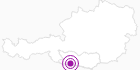 Unterkunft Bungalow Grabner in Hohe Tauern - die Nationalpark-Region in Kärnten: Position auf der Karte