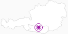 Unterkunft Pension Lassnig in Hohe Tauern - die Nationalpark-Region in Kärnten: Position auf der Karte