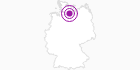 Accommodation Pension Sonnenheim in Schleswig Holstein: Position on map