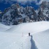 Guided Snowshoeing on the italian Alps