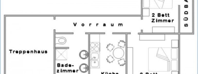 layout apartment no 2