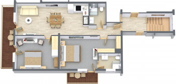 Floor Plan Apt. 2 & 4