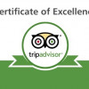 Trip Advisor certificate of Excellence 6 years running