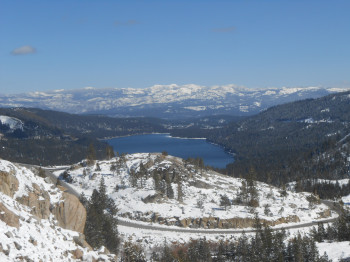 Donner Lake from Sugar Bowl Ski Area