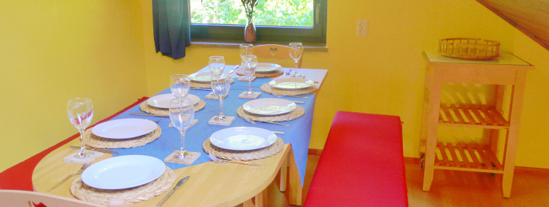 Dining Area - Apartment Speiereck