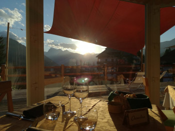 Spectacular view from our restaurant