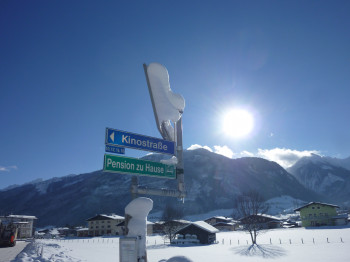 In einer Sackgasse finden Sie Pension zu Hause