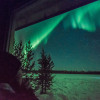 View northern lights from your cottage
