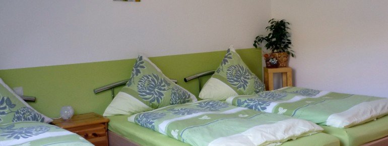 Schlafzimmer kleine Fewo