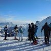 Skilaufen in den Dolomiten