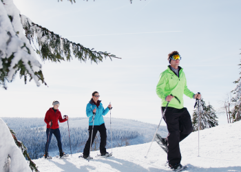 geführte Schneeschuhtouren mit dem Active Team