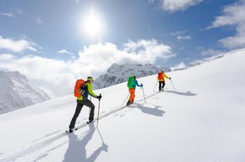 Skitouren vom Feinsten - Adrenalin pur