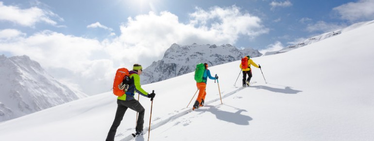 Skitouren vom Feinsten - Adrenalin pur