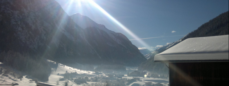 Talblick direkt von Nufels