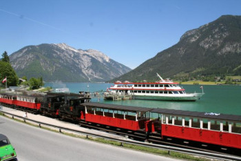 Achensee-Dampfer und Zahnradbahn