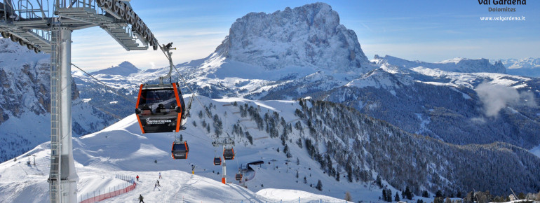 Skifahren in den Dolomiten - Gröden