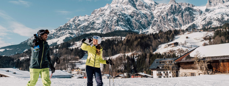 Skifahren im Skicircus Saalbach Hinterglemm Leogang Fieberbrunn