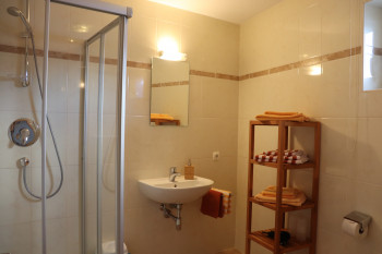 Apt. 3 "Eisenspitz - Badezimmer mit Dusche und WC