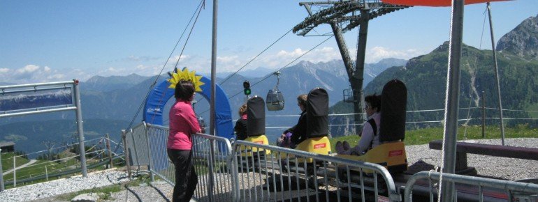 Sommerrodelbahn Pendolino am Nassfeld