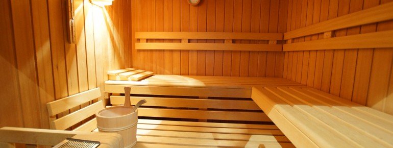 Hauseigene Sauna