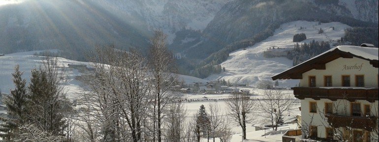 Ferienhof Auerhof Walchsee im Winter