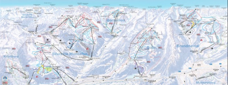 Skigebiete im Montafon - zwei Täler ein SKIPASS