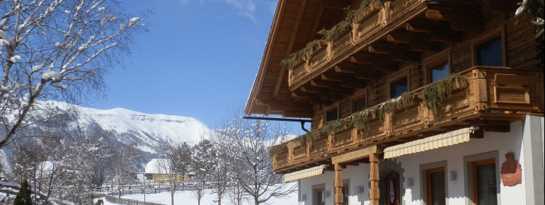 Bacherhof im Winter