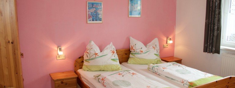 Doppelzimmer rosa