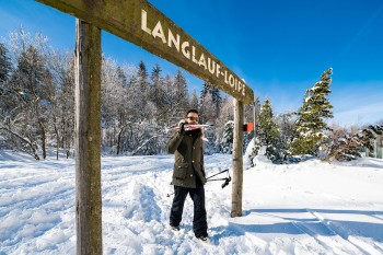 Langlauf-Loipe