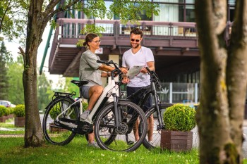 das AHORN Waldhotel Altenberg ist idealer Ausgangspunkt für eine Mountainbiketour