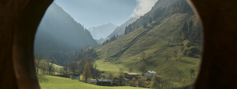 Blick Richtung Ferleiten - Sonnenwelleck