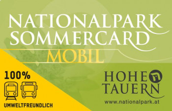 Nationalparkcard mobil gültig vom 01.05. bis 31.10.