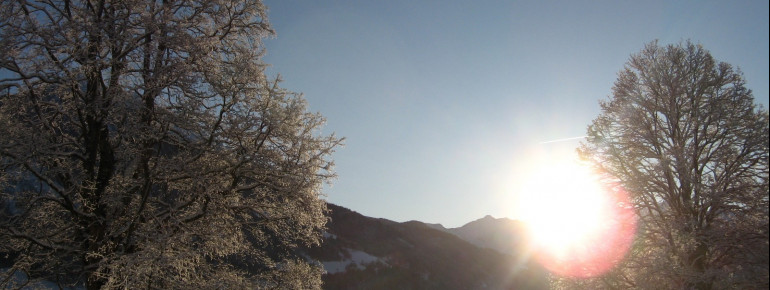 Sonnenaufgang am Maurachgut