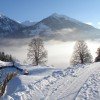 Winterlandschaft mit Blick auf Gamskarkogel