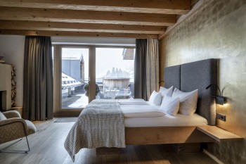 Die Zimmer sind alle mit Terrasse oder Balkon ausgestattet.