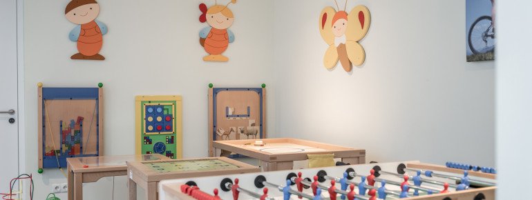 Kinderspielraum die berge lifestyle hotel Sölden