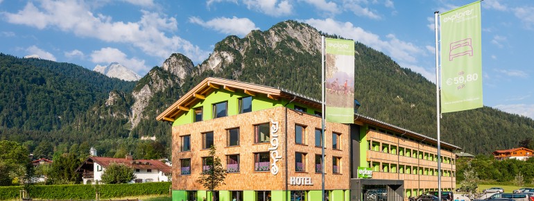 Explorer Hotel Berchtesgaden im Sommer