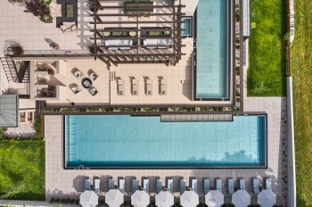 Das von Stararchitekt Matteo Thun entworfene Hotel ist aus jeder Perspektive ein Design-Highlight.