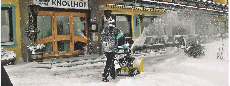 Hotel im Schnee