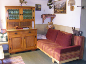Gemütliche Couch in der Bauernstube